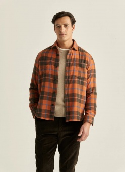 Morris Overshirt Flannel Color Check 